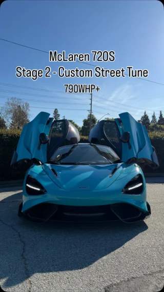 McLaren 720S tuning reel