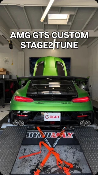 Mercedes AMG dyno tuning reel